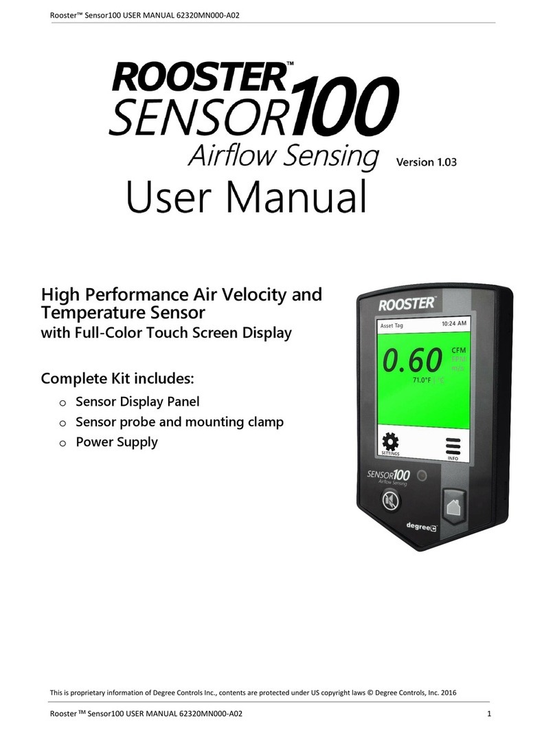 Rooster Sensor 100 Bedienungsanleitung