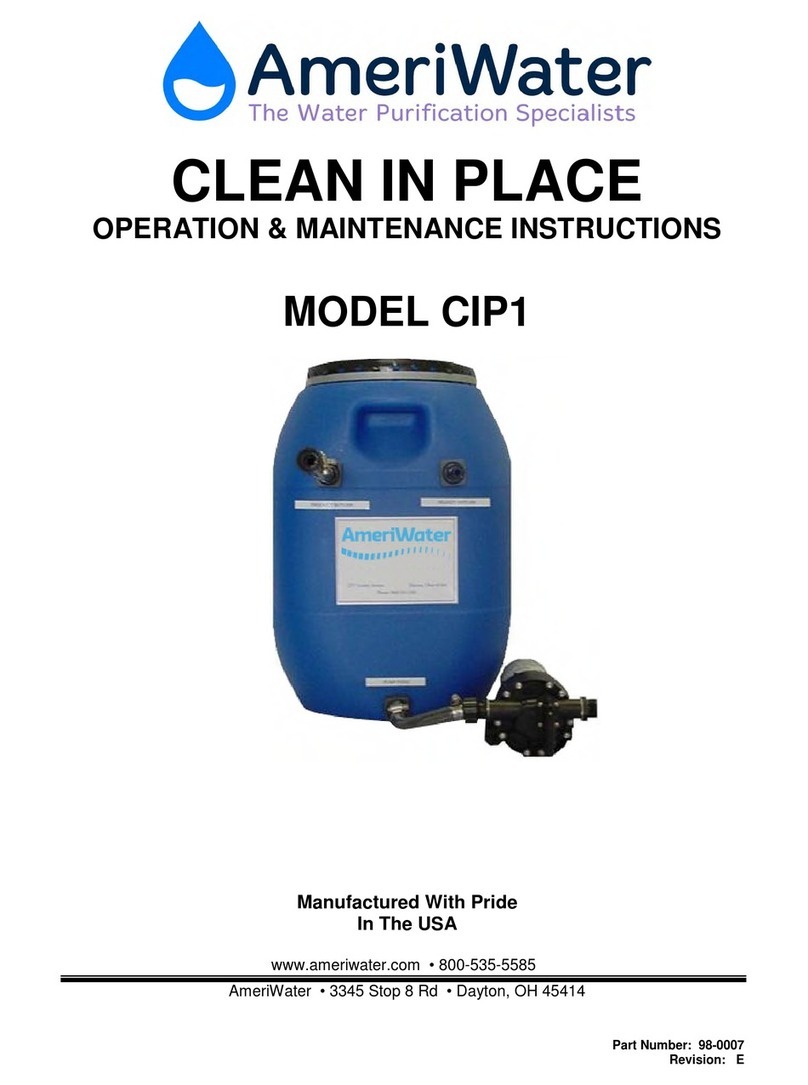 AmeriWater CIP1 Bedienungsanleitung