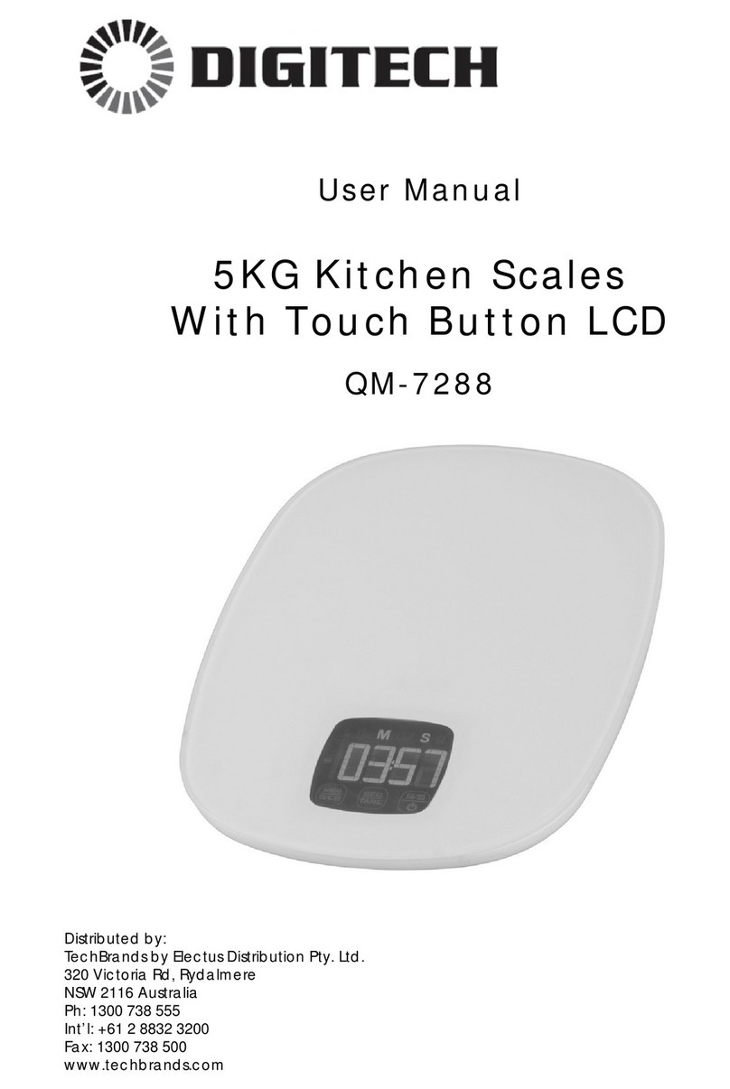 TechBrands DIGITECH QM-7288 Bedienungsanleitung