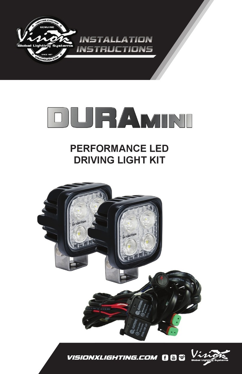 VisionX DURAmini Bedienungsanleitung