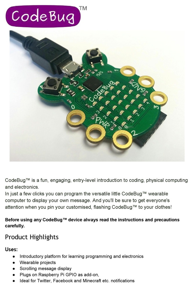CodeBug CodeBug Bedienungsanleitung