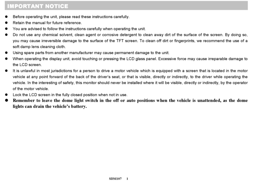 Vizualogic SDM107 Bedienungsanleitung