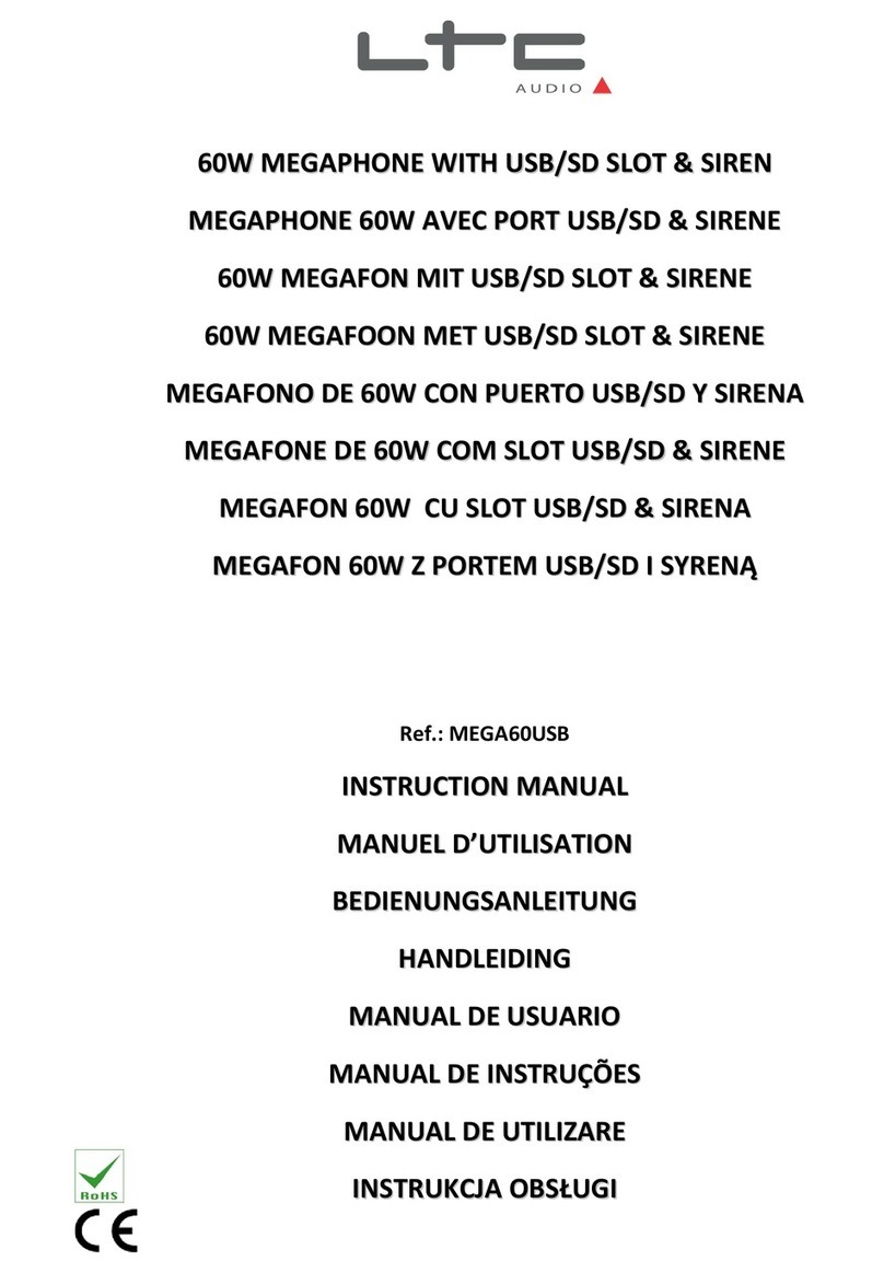 LTC MEGA60USB Bedienungsanleitung