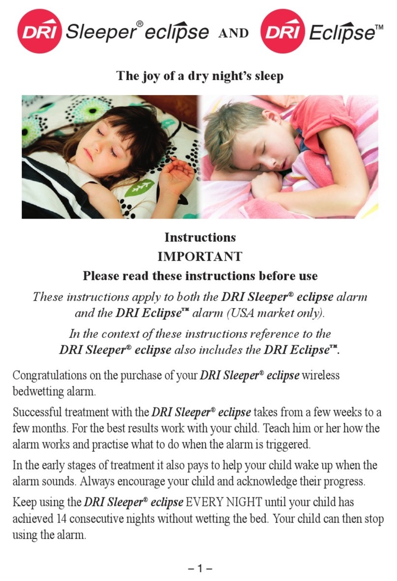 DRI Sleeper Eclipse Bedienungsanleitung