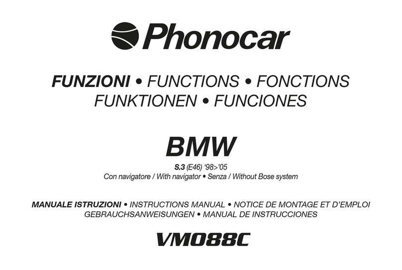 Phonocar VM088C Stücklistenhandbuch