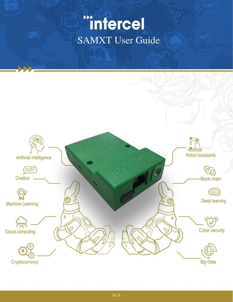 Intercel SAMXT Bedienungsanleitung