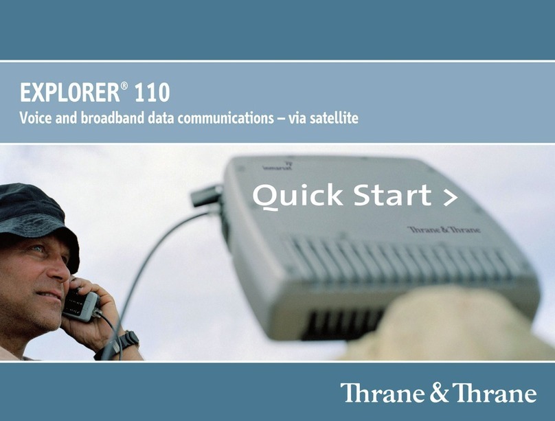 Thrane&Thrane EXPLORER 110 Bedienungsanleitung