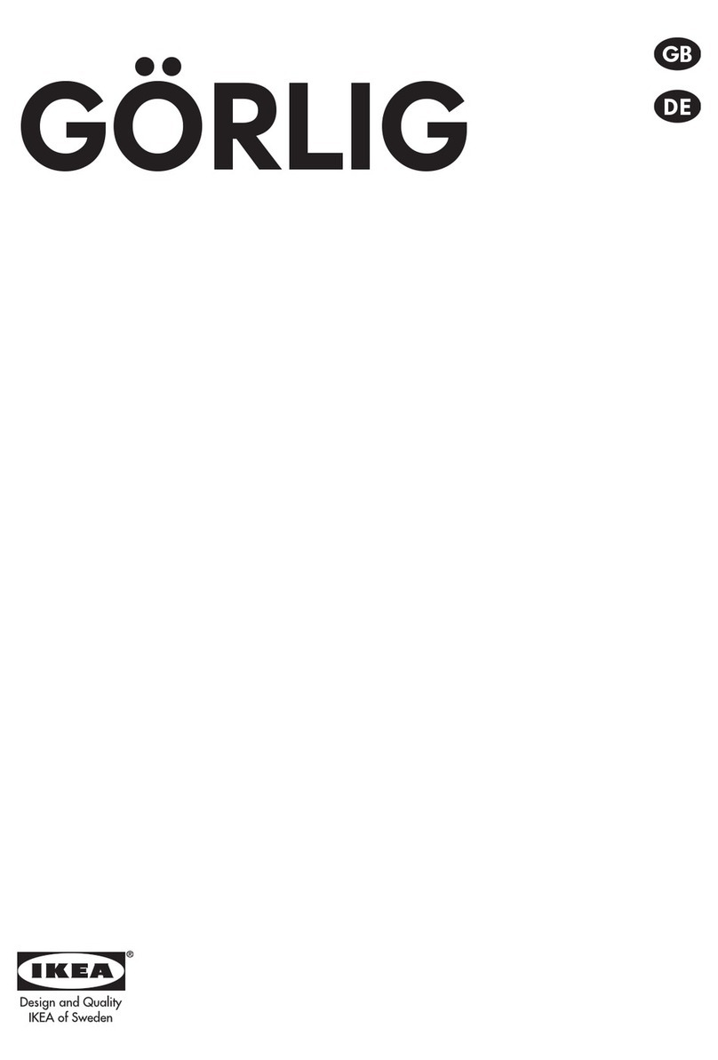 IKEA GÖRLIG Bedienungsanleitung