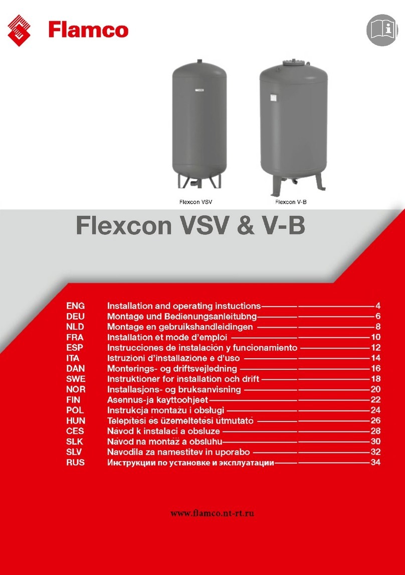 flamco Flexcon VSV Bedienungsanleitung