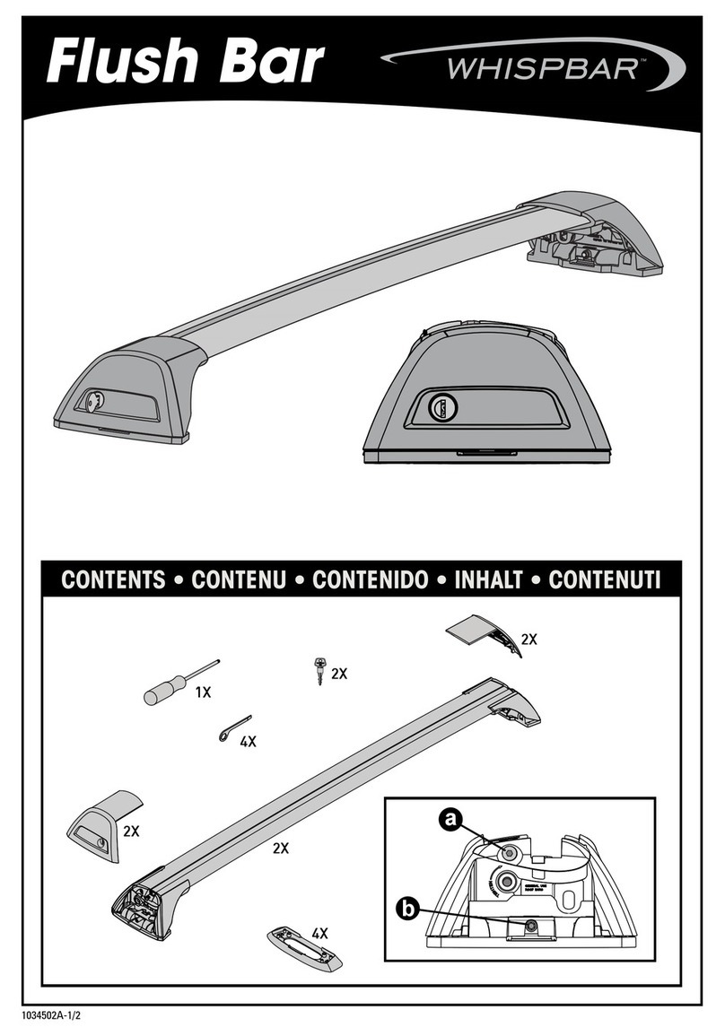 Whispbar Flush Bar Bedienungsanleitung Whispbar Flush Bar Bedienungsanleitung