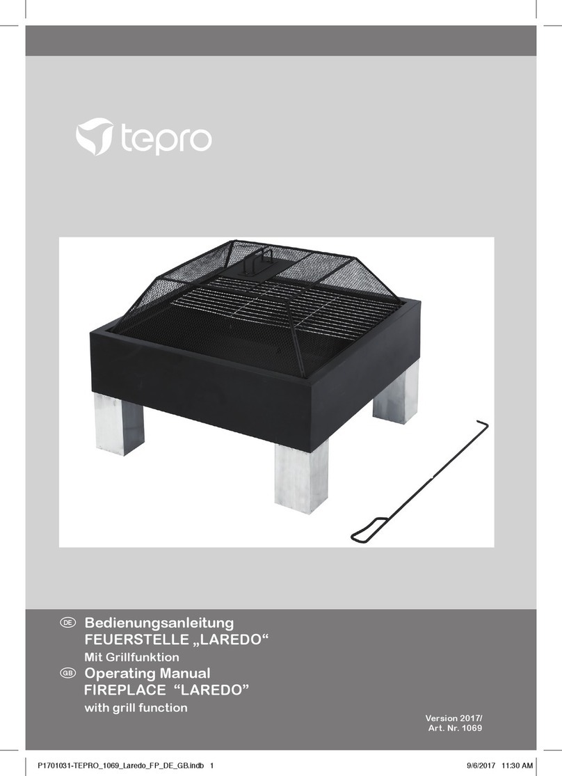 tepro Laredo Bedienungsanleitung