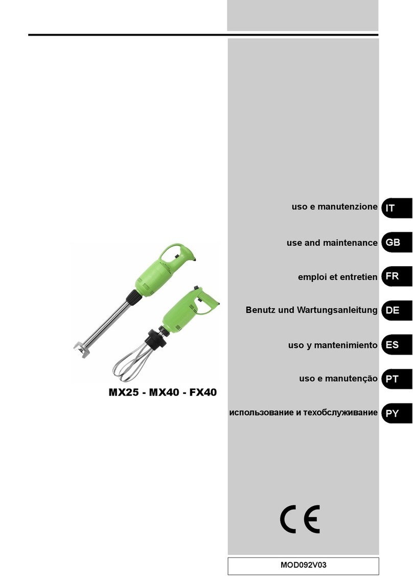 Fimar MX25 Benutzerhandbuch