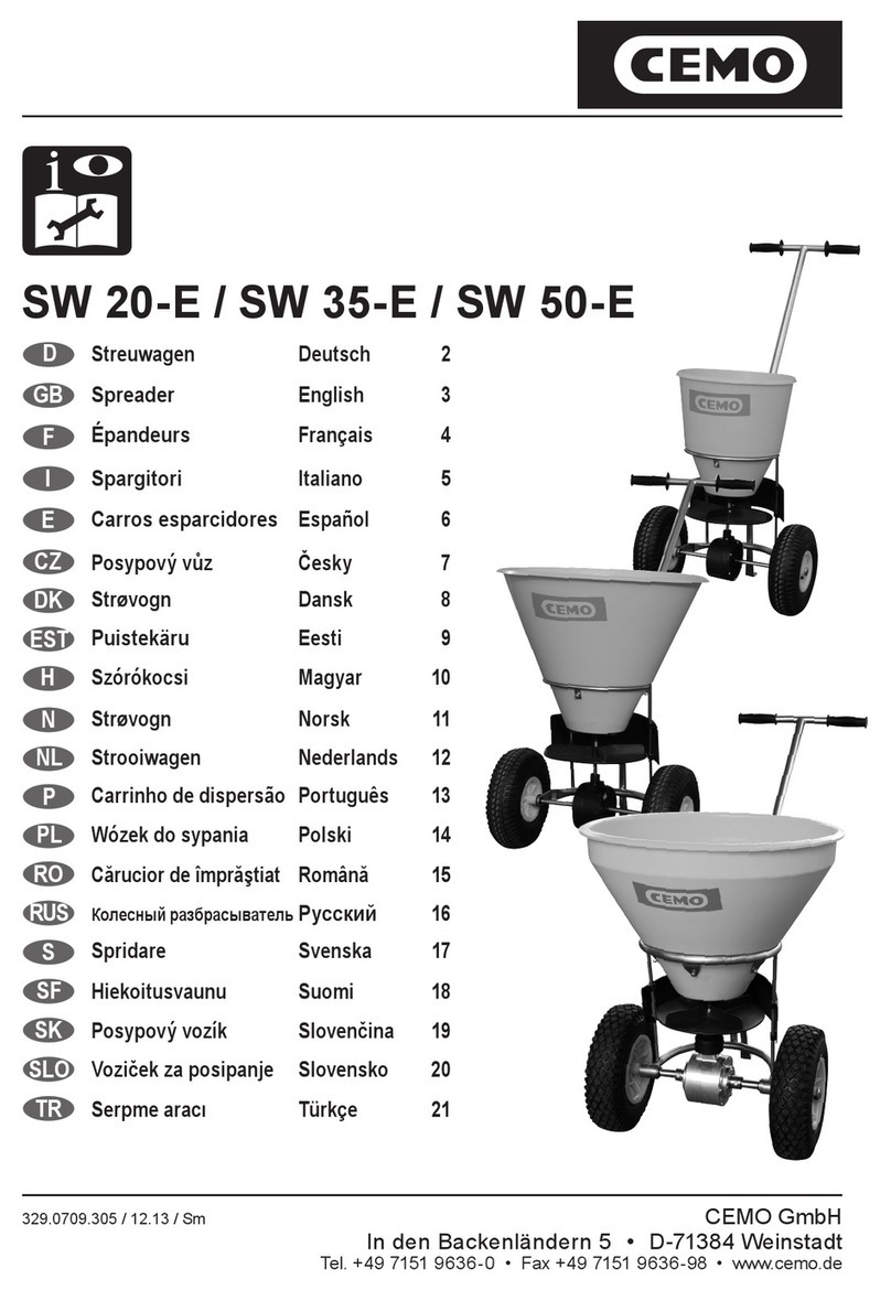 CEMO SW 20-E Bedienungsanleitung