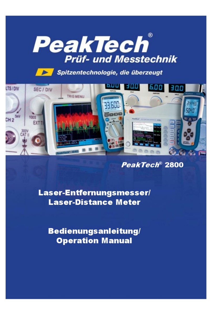 PeakTech 2800 Bedienungsanleitung