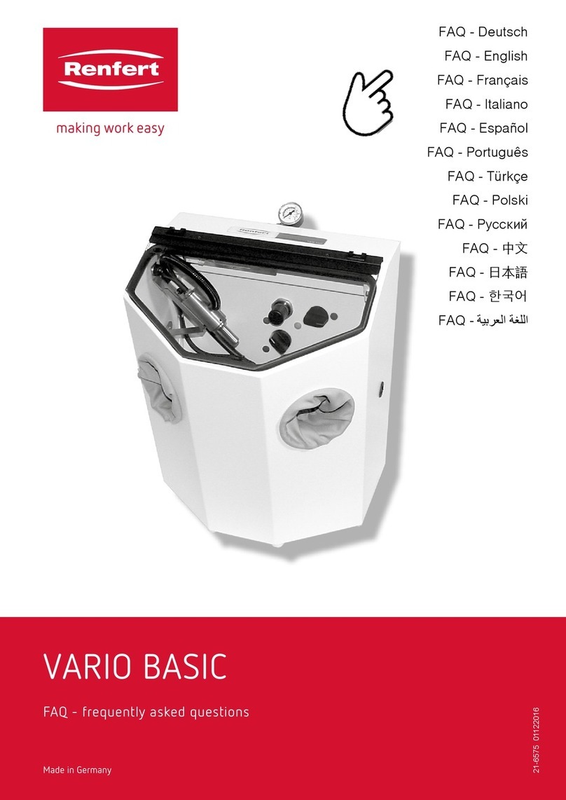 Renfert Vario basic Installationsanleitung Renfert Vario basic Installationsanleitung