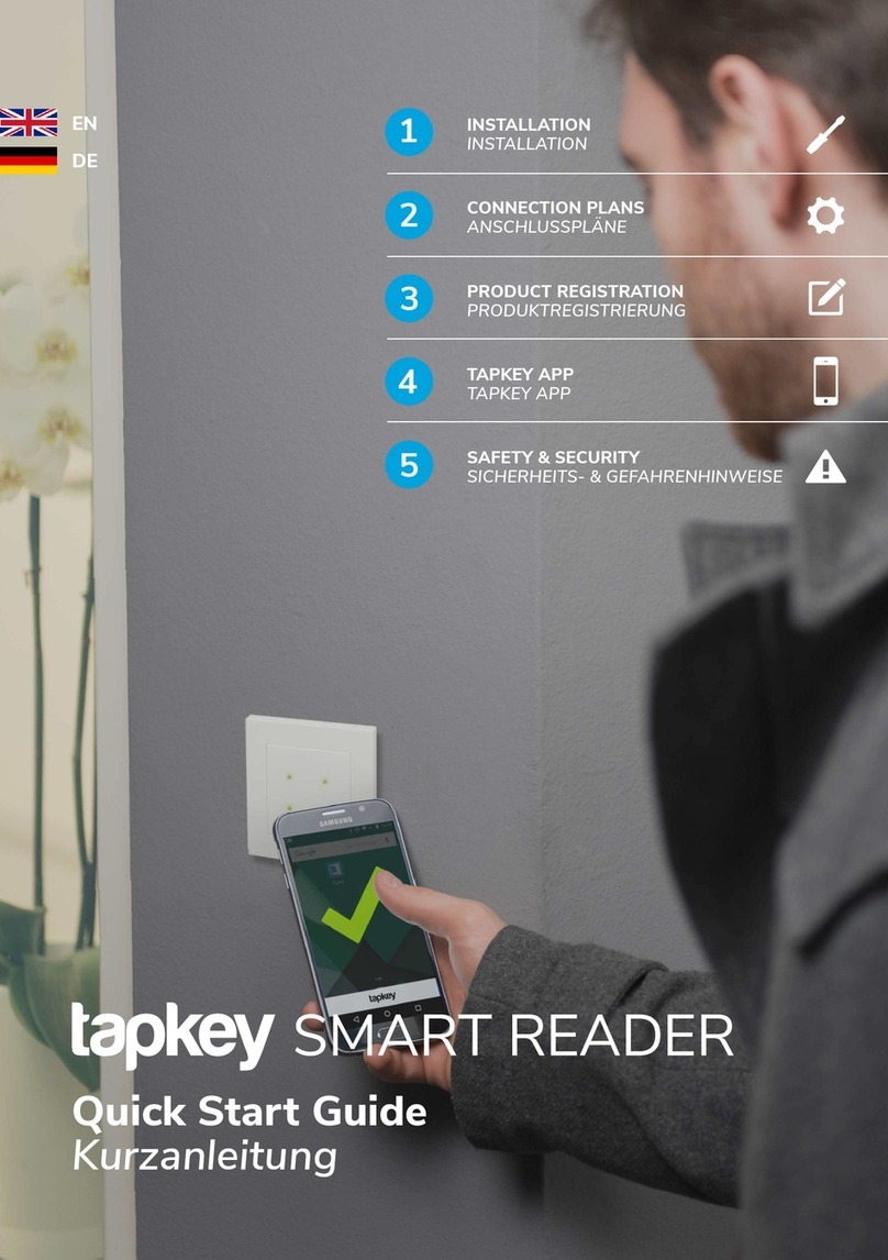 Tapkey Smart Reader Bedienungsanleitung