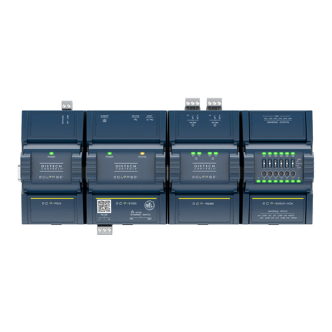Distech Controls ECLYPSE Bedienungsanleitung