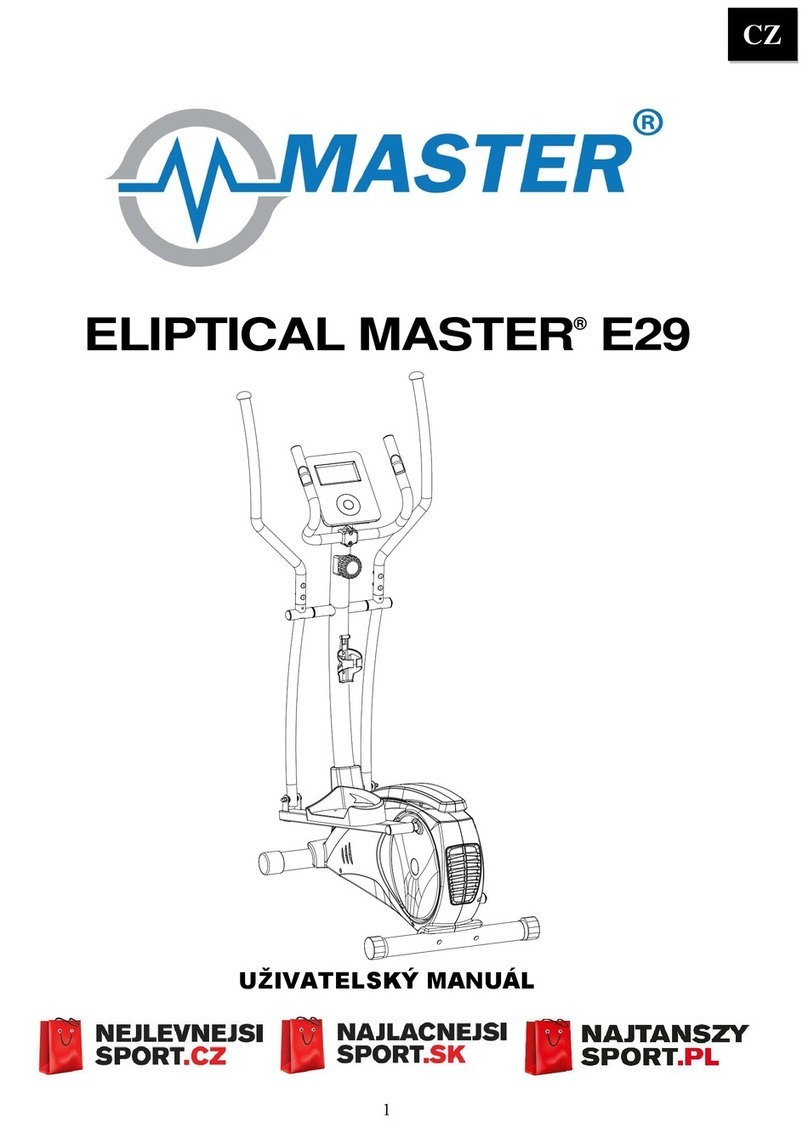 Master Eliptical Master E29 Bedienungsanleitung