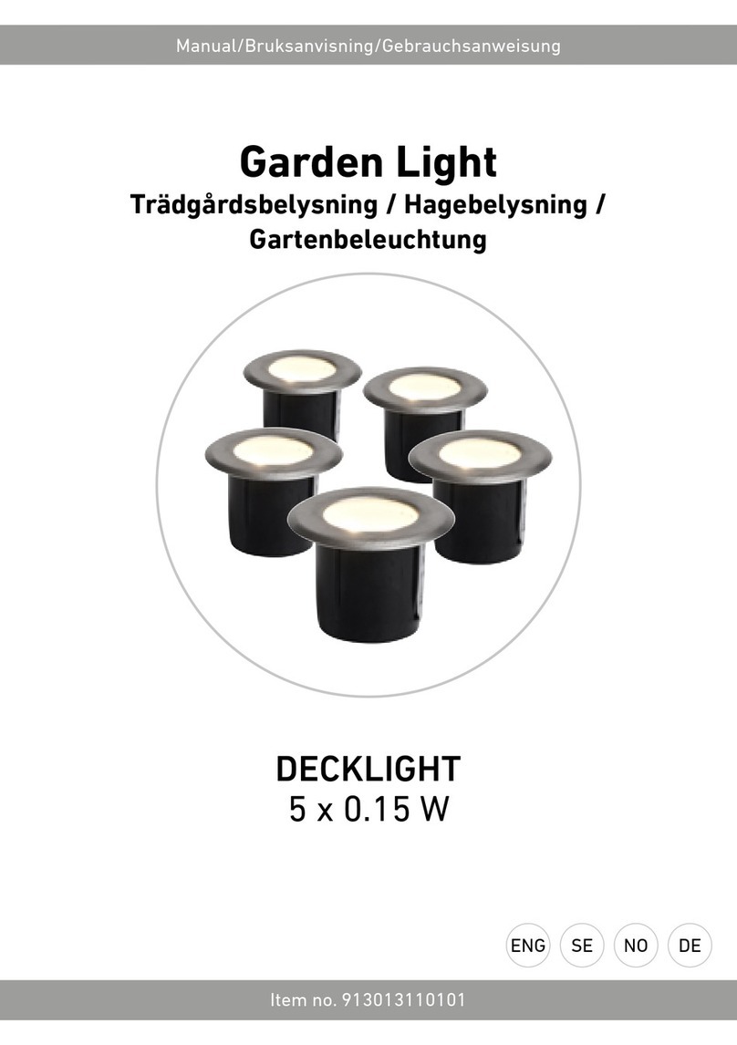 RUSTA DECKLIGHT Bedienungsanleitung