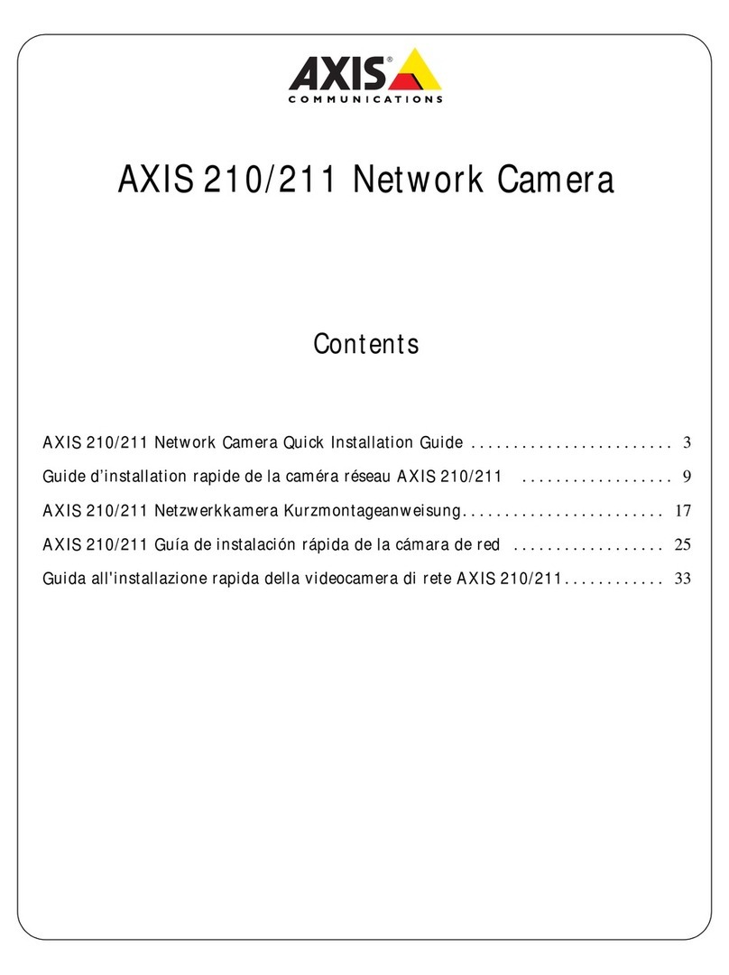 Axis Axis 210 Bedienungsanleitung