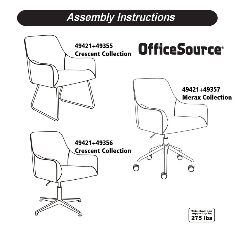 OfficeSource Crescent 49421 Bedienungsanleitung