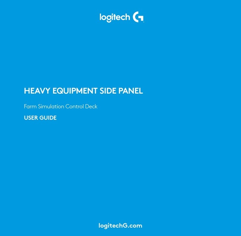 Logitech HEAVY EQUIPMENT SIDE PANEL Bedienungsanleitung