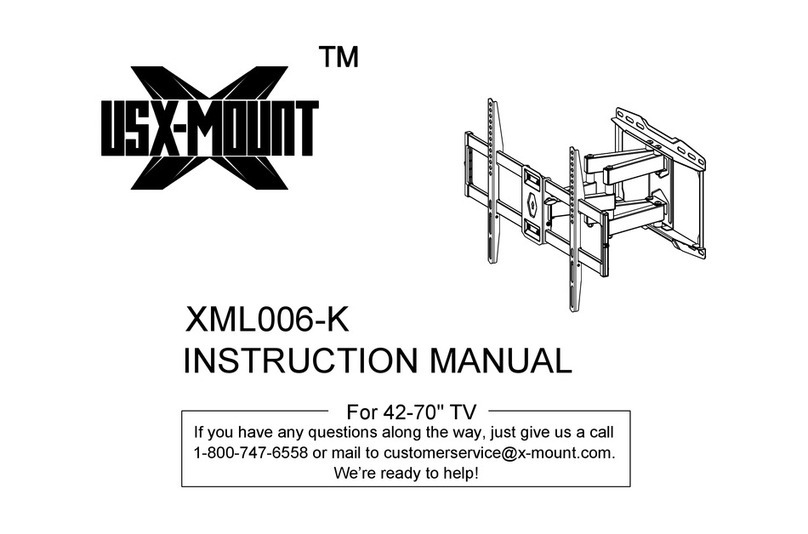 USX-MOUNT XML006-K Bedienungsanleitung