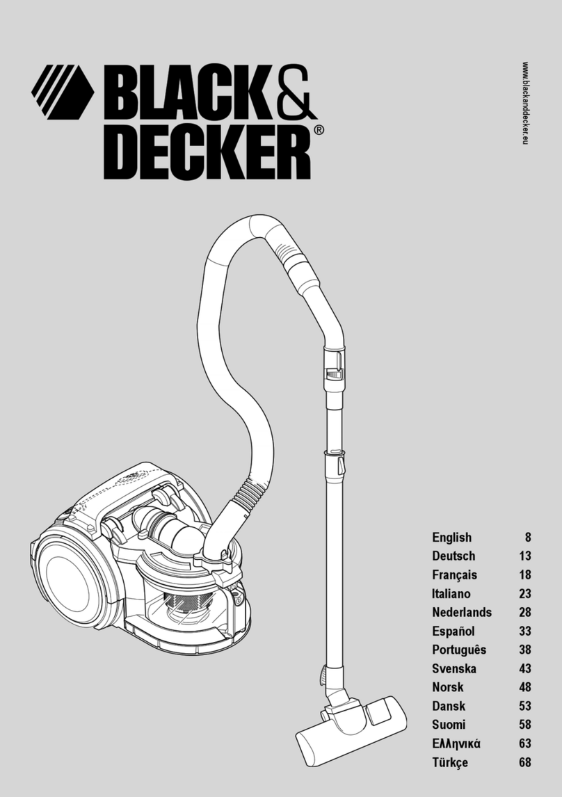 Black & Decker VO1700A Bedienungsanleitung Black & Decker VO1700A Bedienungsanleitung