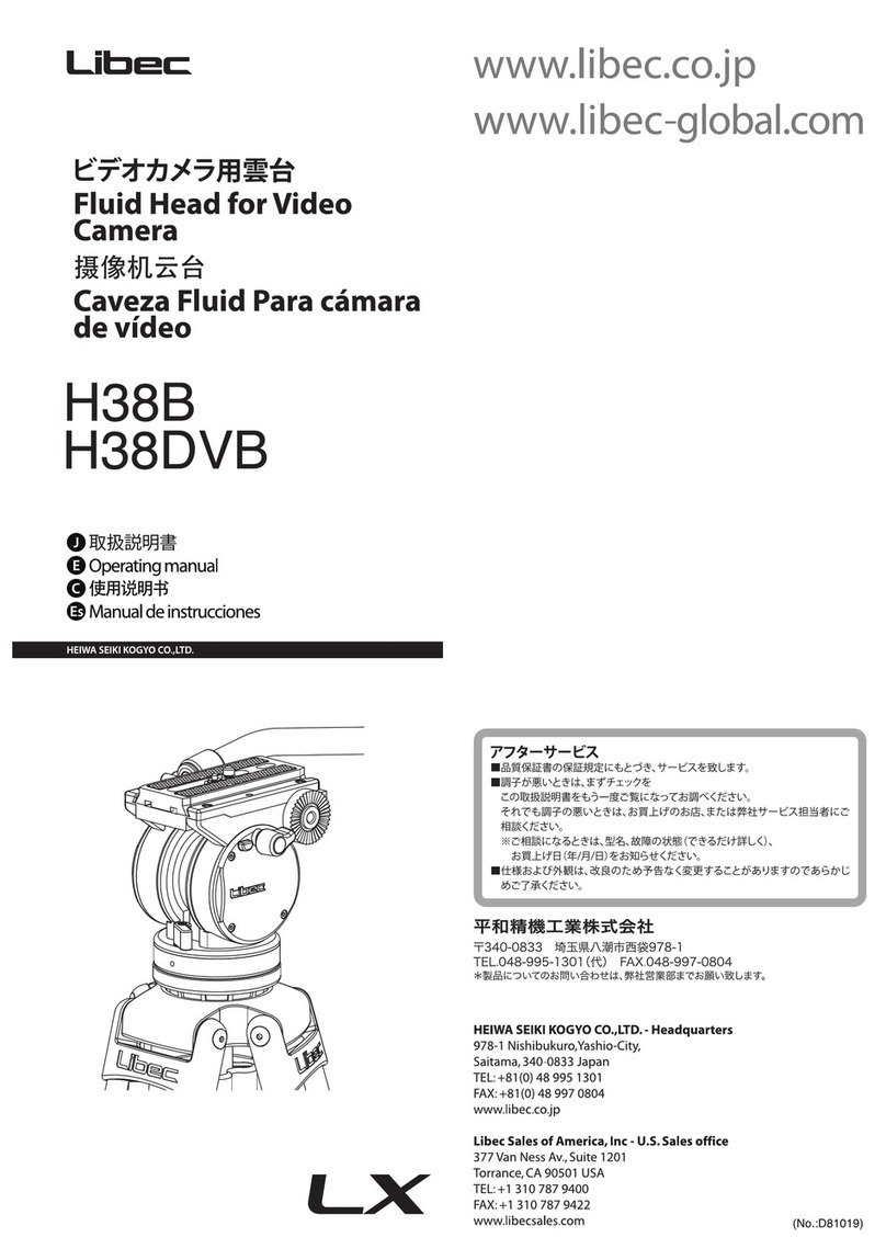 Libec H38B Bedienungsanleitung