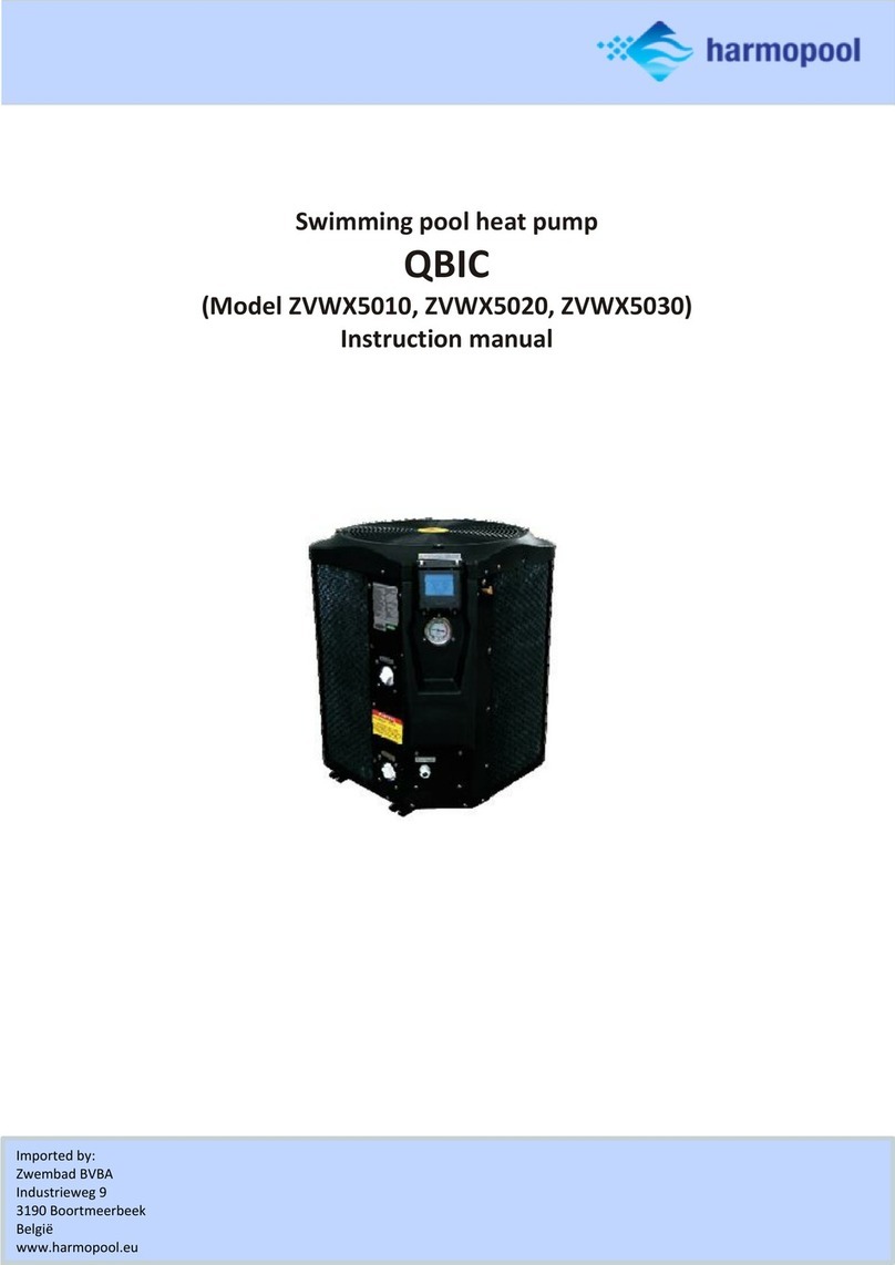 Harmopool QBIC Bedienungsanleitung Harmopool QBIC Bedienungsanleitung