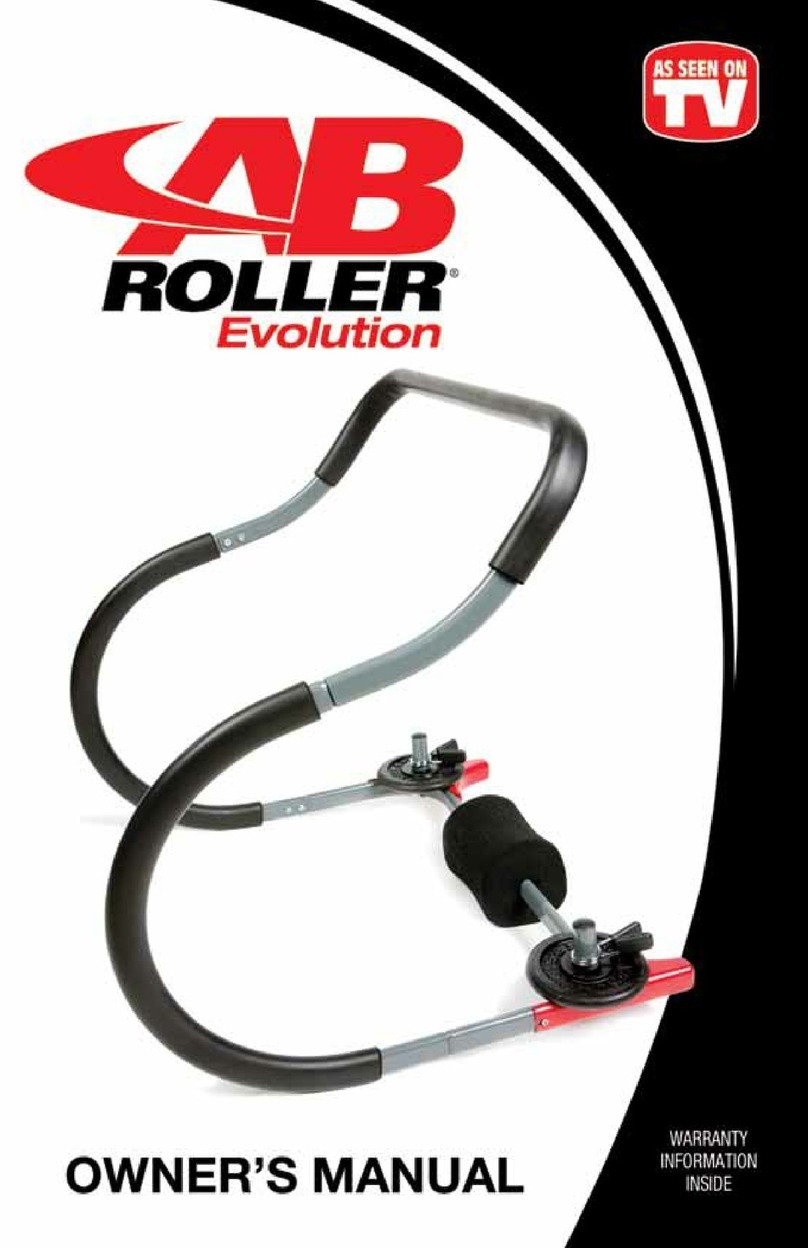 Ab Roller Evolution Bedienungsanleitung