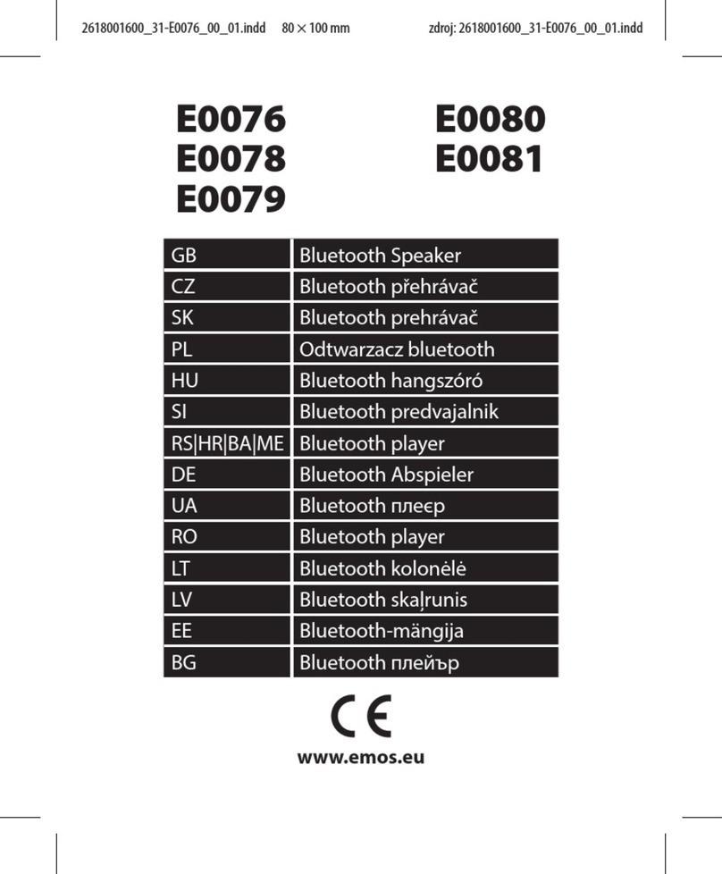 Emos E0076 Bedienungsanleitung