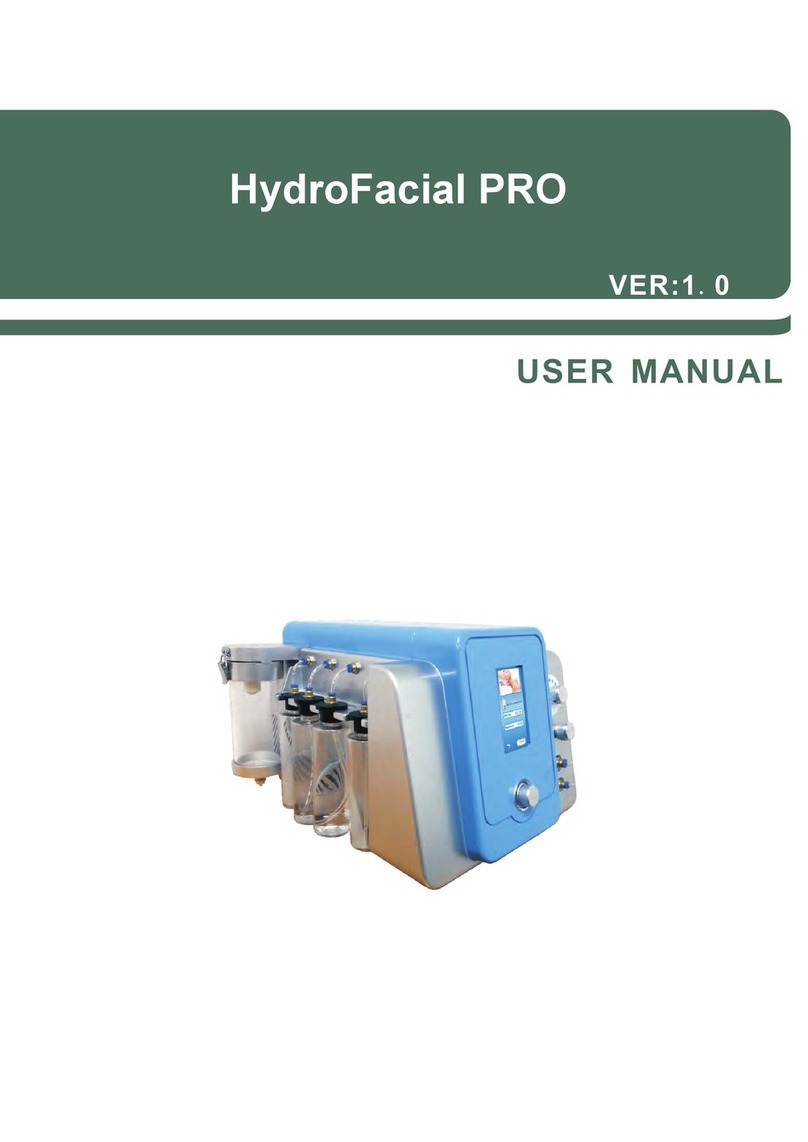 hydrafacial PRO Bedienungsanleitung
