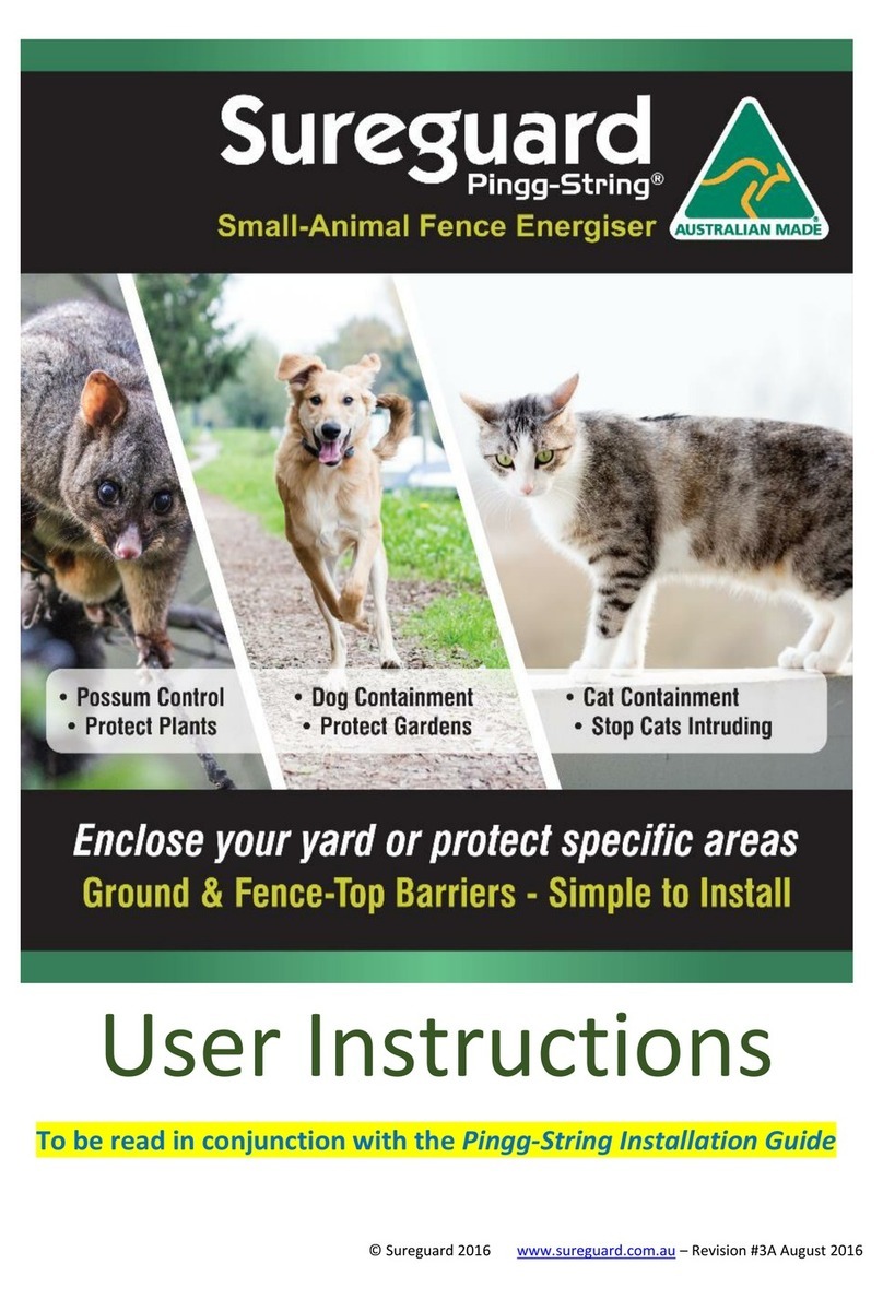 Sureguard Pingg-String Bedienungsanleitung Sureguard Pingg-String Bedienungsanleitung