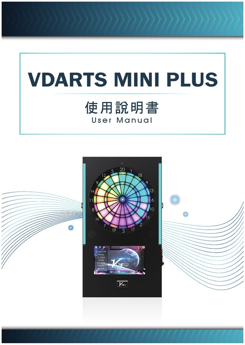Pro Solution Builders VDarts Mini Plus Bedienungsanleitung