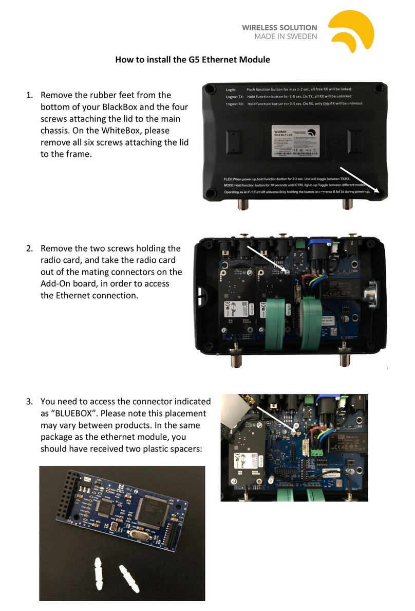 Wireless Solution W-DMX G5 Merkblatt