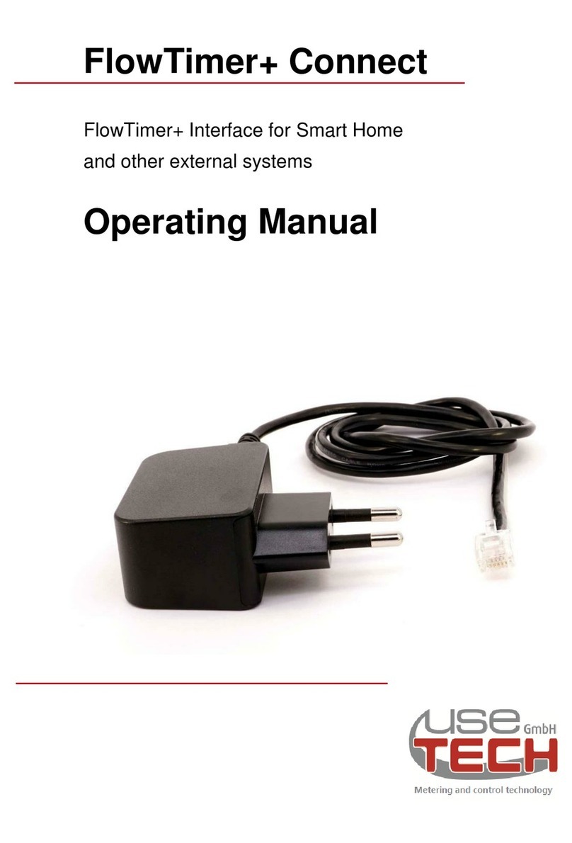 UseTECH FlowTimer+ Bedienungsanleitung UseTECH FlowTimer+ Bedienungsanleitung