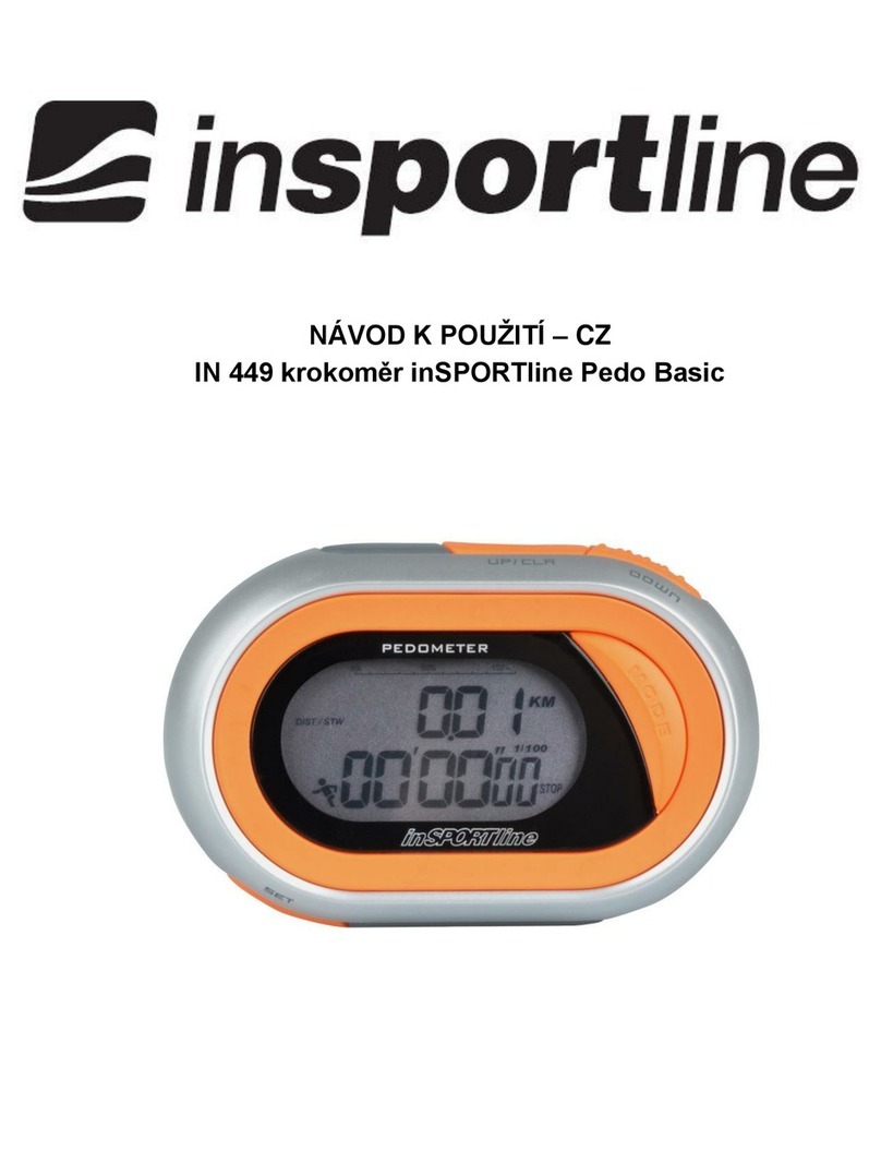 Insportline Pedo Basic Bedienungsanleitung