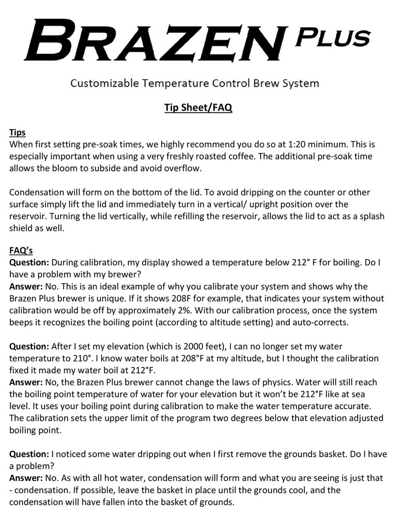 Behmor Brazen Plus Montageanleitung