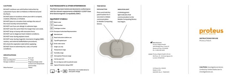 Proteus Patch Bedienungsanleitung