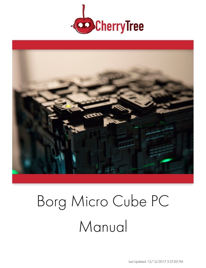 CherryTree Borg Micro Cube Bedienungsanleitung