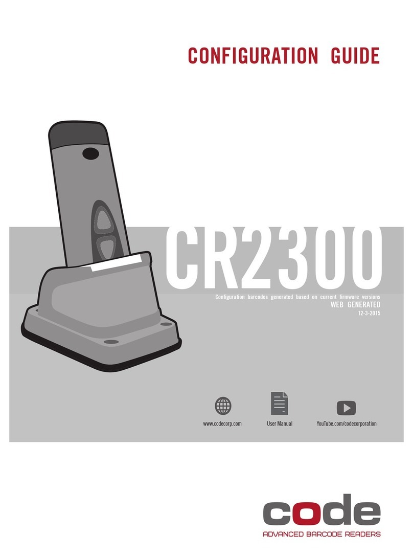 Code Corporation Code Reader 2300 Bedienungsanleitung