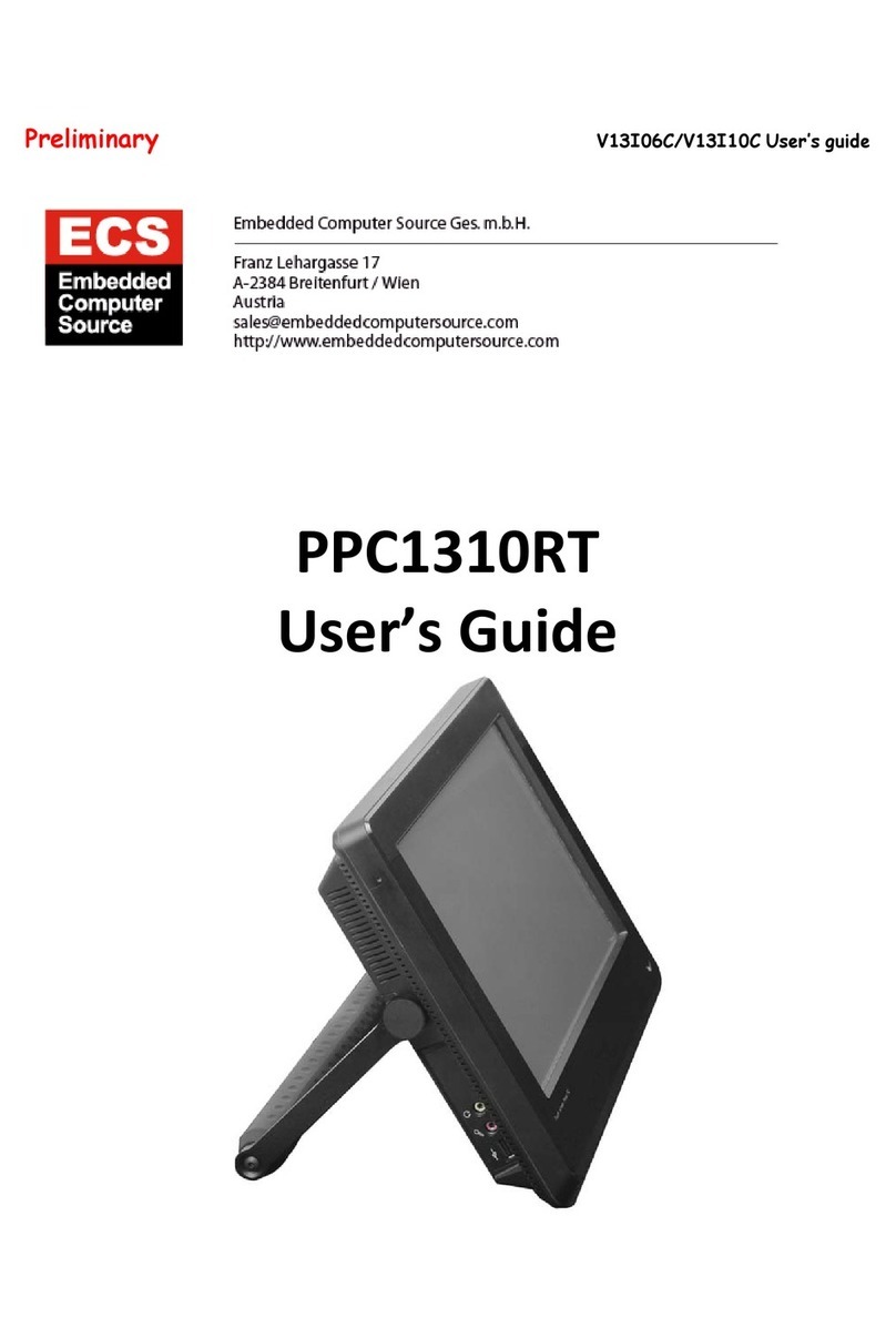 Embedded computer Source V13I10C Bedienungsanleitung