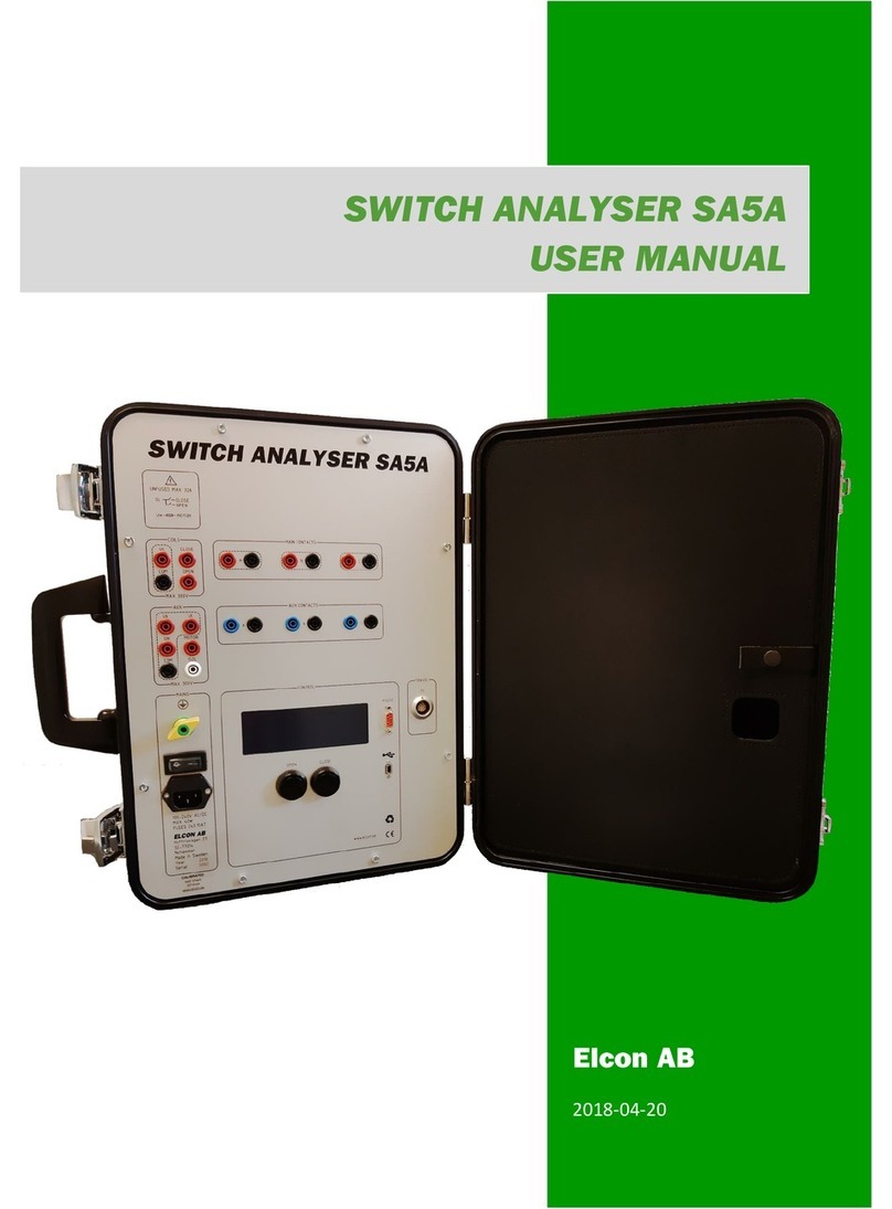 Elcon SA5A Bedienungsanleitung