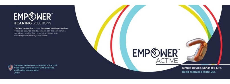 Empower ACTIVE Bedienungsanleitung Empower ACTIVE Bedienungsanleitung