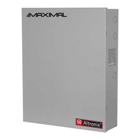 Altronix Maximal11DV Bedienungsanleitung