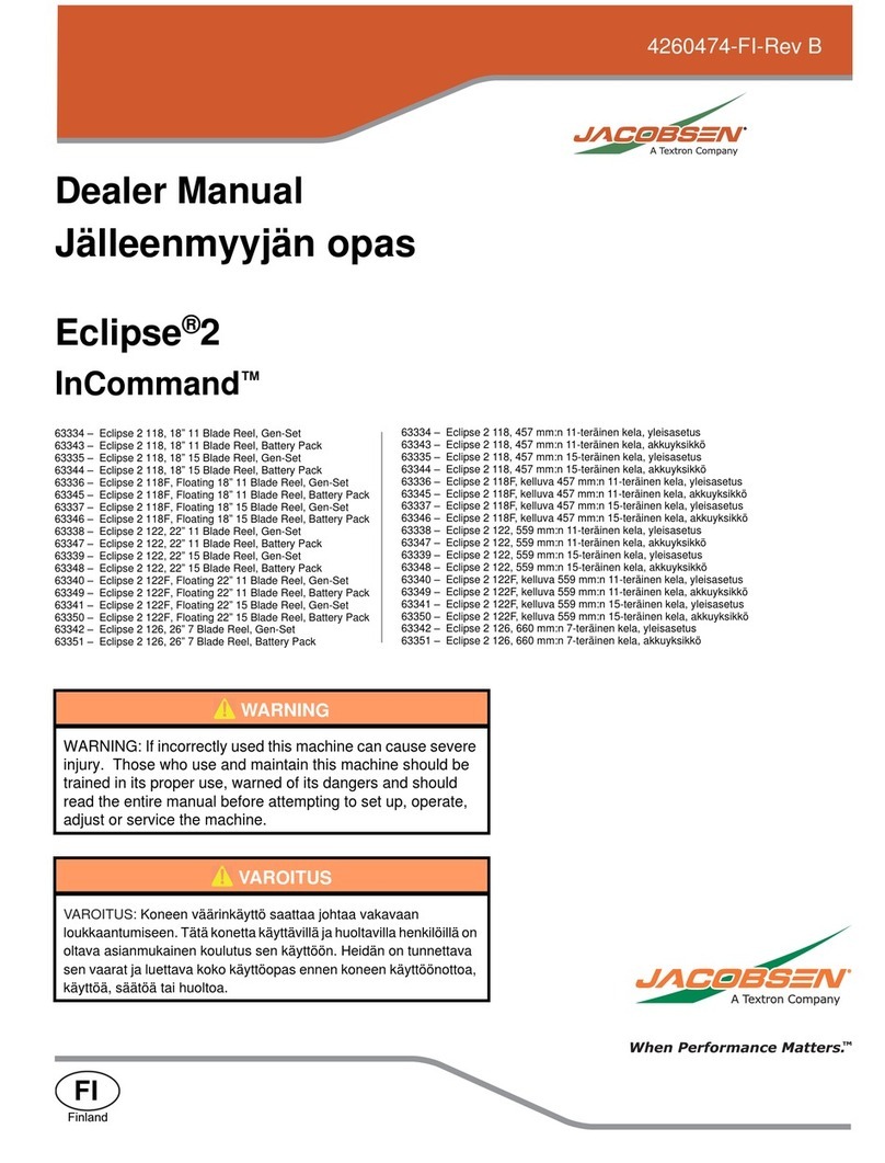 Jacobsen eclipse 2 InCommand Bedienungsanleitung