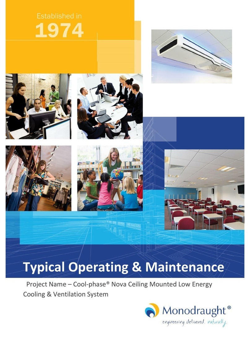 Monodraught Cool-phase Nova Installations- und Betriebshandbuch