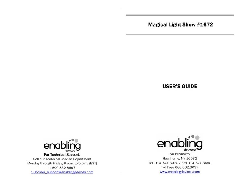 Enabling Devices 1672 Bedienungsanleitung