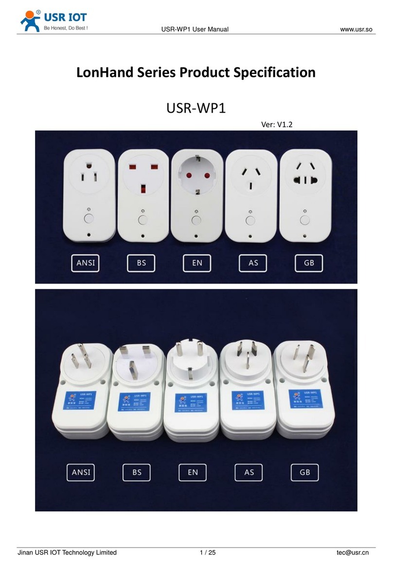 USR IOT USR-WP1 Bedienungsanleitung USR IOT USR-WP1 Bedienungsanleitung